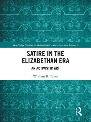 cover image of Satire in the Elizabethan Era